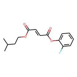 Fumaric acid, 3-methylbutyl 2-fluorophenyl ester