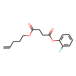 Succinic acid, 2-fluorophenyl pent-4-en-1-yl ester