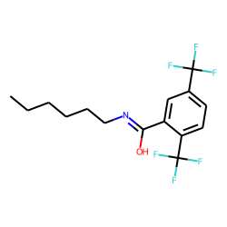 Benzamide, 2,5-di(trifluoromethyl)-N-hexyl-