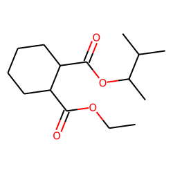 1,2-Cyclohexanedicarboxylic acid, ethyl 3-methylbut-2-yl ester
