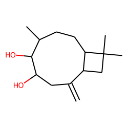 4,11,11-trimethyl-8-methylenebicyclo[ 7.2.0]undecane-4,5-diol
