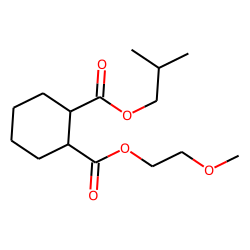 1,2-Cyclohexanedicarboxylic acid, isobutyl 2-methoxyethyl ester
