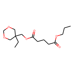 Glutaric acid, (5-ethyl-1,3-dioxan-5-yl)methyl propyl ester