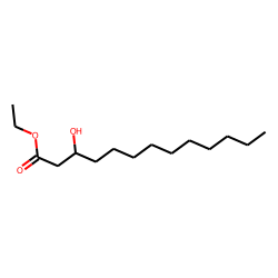 Tridecanoic acid, 3-hydroxy-, ethyl ester