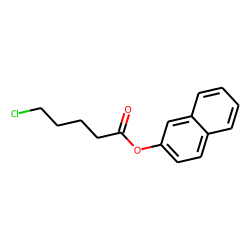 5-Chlorovaleric acid, 2-naphthyl ester