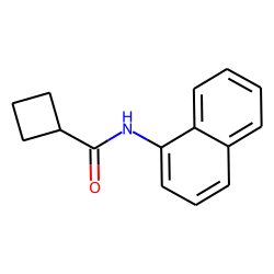 Cyclobutanecarboxamide, N-(1-naphthyl)-