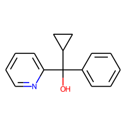 A-cyclopropyl-a-(2-pyridyl) benzyl alcohol