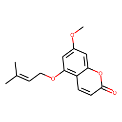 5-isopentenyloxy-7-methoxycoumarin