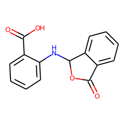 2-[(3-Oxo-1,3-dihydro-2-benzofuran-1-yl)amino]benzoic acid