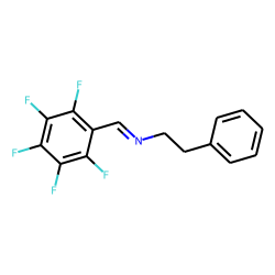 Benzeneethanamine, N-[(pentafluorophenyl)methylene]-