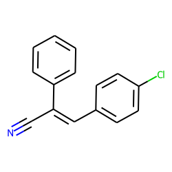 Benzene, 1-chloro-4-(2-cyano-2-phenylethenyl)