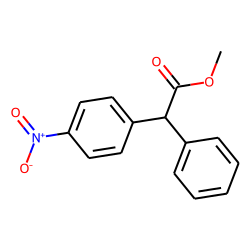 Phenyl-4-nitrophenylacetic acid, methyl ester