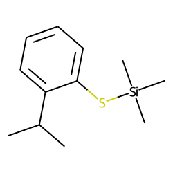 2-Isopropylbenzenethiol, S-trimethylsilyl-