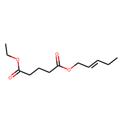 Glutaric acid, ethyl pent-2-en-1-yl ester
