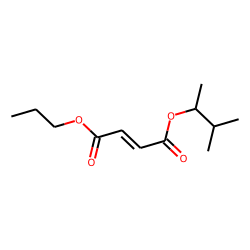 Fumaric acid, 3-methylbut-2-yl propyl ester