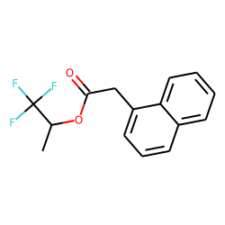 1-Naphthaleneacetic acid, 1,1,1-trifluoroprop-2-yl ester