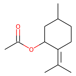 iso-isopulegol acetate
