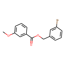 3-Methoxybenzoic acid, 3-bromobenzyl ester