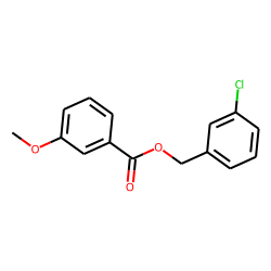 3-Methoxybenzoic acid, 3-chlorobenzyl ester