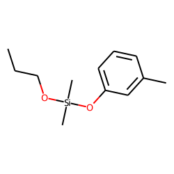 Silane, dimethyl(3-methylphenoxy)propoxy-