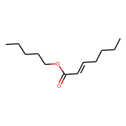 2-Heptenoic acid, pentyl ester