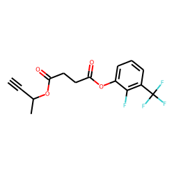 Succinic acid, but-3-yn-2-yl 2-fluoro-3-(trifluoromethyl)phenyl ester