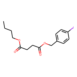 Succinic acid, butyl 4-iodobenzyl ester