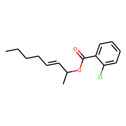 2-Chlorobenzoic acid, oct-3-en-2-yl ester
