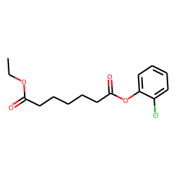 Pimelic acid, 2-chlorophenyl ethyl ester