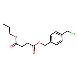 Succinic acid, 4-(chloromethyl)benzyl propyl ester
