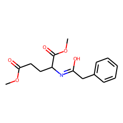 Pentanedioic acid, 2-(phenylacetylamino(, dimethyl ester