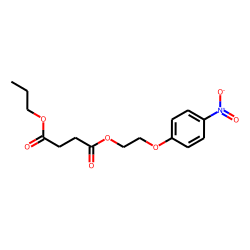 Succinic acid, 2-(4-nitrophenoxy)ethyl propyl ester