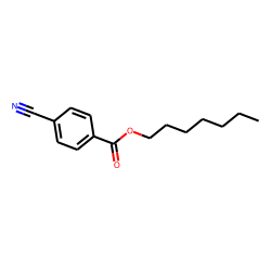 4-Cyanobenzoic acid, heptyl ester