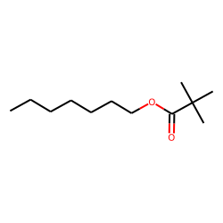 Propanoic acid, 2,2-dimethyl-, heptyl ester