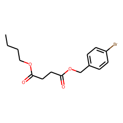 Succinic acid, 4-bromobenzyl butyl ester