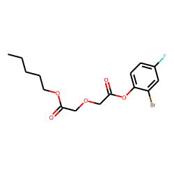 Diglycolic acid, 2-bromo-4-fluorophenyl pentyl ester