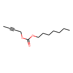 Carbonic acid, but-2-yn-1-yl heptyl ester