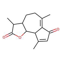 Azuleno[4,5-b]furan-2,7-dione, 3,3a,4,5,9a,9b-hexahydro-3,6,9-trimethyl-, [3R-(3«alpha»,3a«beta»,9a«beta»,9b«alpha»)]-