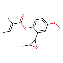 4-Methoxy-2-(3-methyloxiranyl)-phenyl tiglate