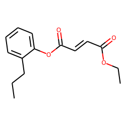 Fumaric acid, ethyl 2-propylphenyl ester