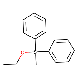 Silane, ethoxymethyldiphenyl-