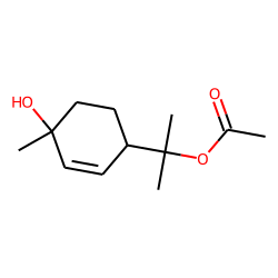 2-((1R,4R)-4-Hydroxy-4-methylcyclohex-2-enyl)propan-2-yl acetate