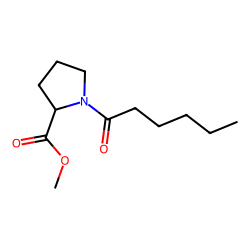 L-Proline, N-caproyl-, methyl ester