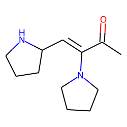 1,2-bis-(1-Pyrrolidinyl)-1-buten-3-one