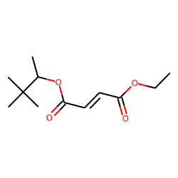 Fumaric acid, 3,3-dimethylbut-2-yl ethyl ester