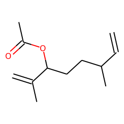 2,6-Dimethyl-1,7-octadien-3-ol, acetate