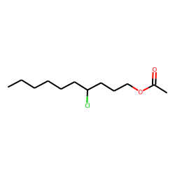 1-Decanol, 4-chloro, acetate