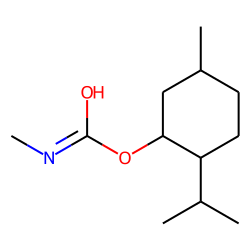 Carbonic acid, monoamide, N-methyl-, menthyl ester
