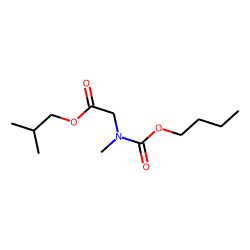 Glycine, N-methyl-n-butoxycarbonyl-, isobutyl ester