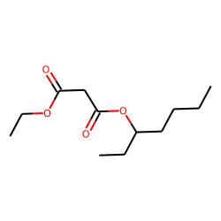 Malonic acid, ethyl 3-heptyl ester